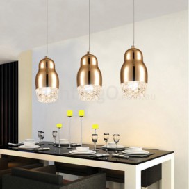 1 Light Aluminum Alloy Pendant Light with Acrylic Shade