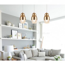 1 Light Aluminum Alloy Pendant Light with Acrylic Shade