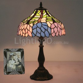 12 Inch European Stained Glass Table Lamp