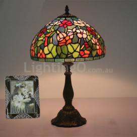 12 Inch European Stained Glass Table Lamp