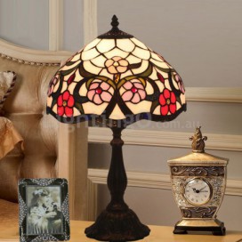 12 Inch European Stained Glass Table Lamp
