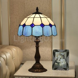 10 Inch European Stained Glass Table Lamp