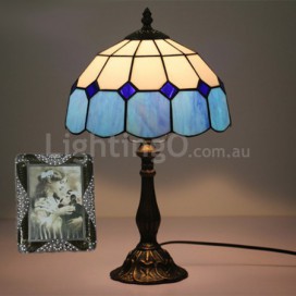 10 Inch European Stained Glass Table Lamp