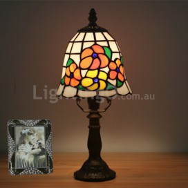 6 Inch European Stained Glass Table Lamp