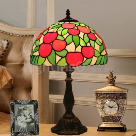 12 Inch European Stained Glass Table Lamp