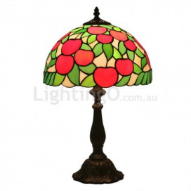 12 Inch European Stained Glass Table Lamp