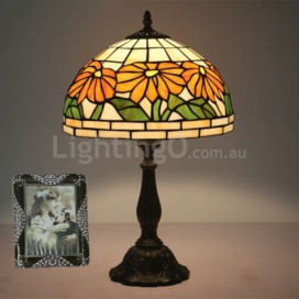 12 Inch European Stained Glass Table Lamp