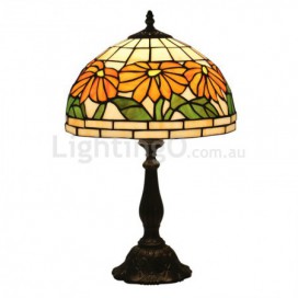 12 Inch European Stained Glass Table Lamp