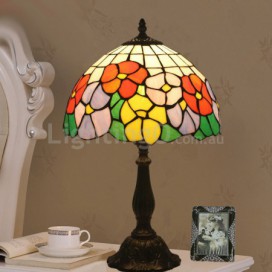 12 Inch European Stained Glass Table Lamp