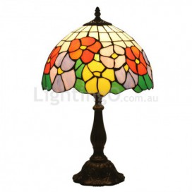 12 Inch European Stained Glass Table Lamp