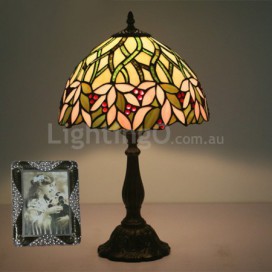 12 Inch European Stained Glass Table Lamp