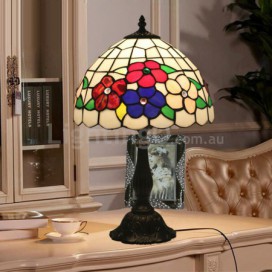 12 Inch European Stained Glass Table Lamp