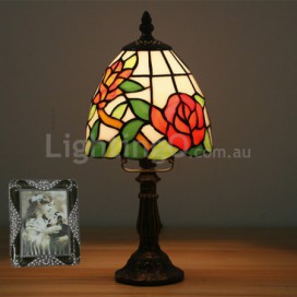 6 Inch European Stained Glass Table Lamp