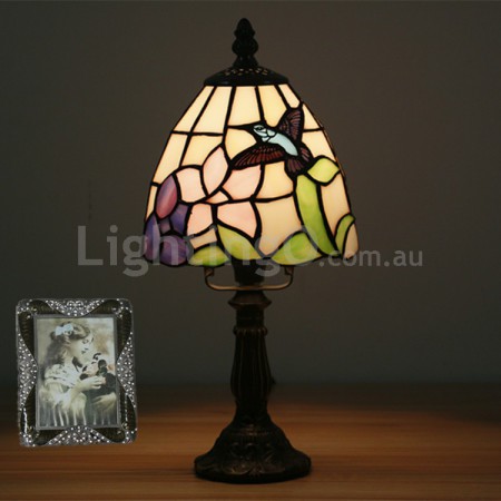 6 Inch European Stained Glass Table Lamp