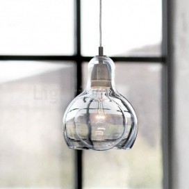 1 Light Nordic Style Modern/Contemporary Glass Pendant Light