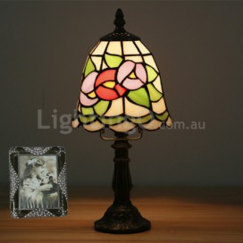 6 Inch European Stained Glass Table Lamp