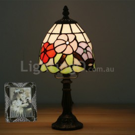 6 Inch European Stained Glass Table Lamp