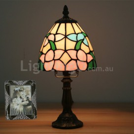 6 Inch European Stained Glass Table Lamp