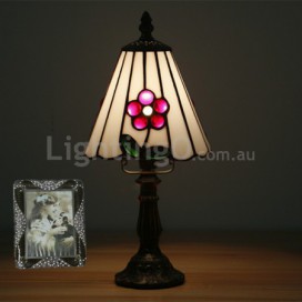 6 Inch European Stained Glass Table Lamp