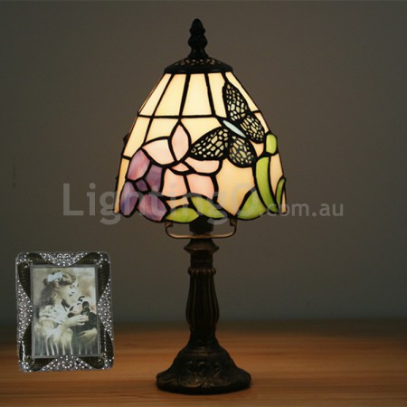 6 Inch European Stained Glass Table Lamp