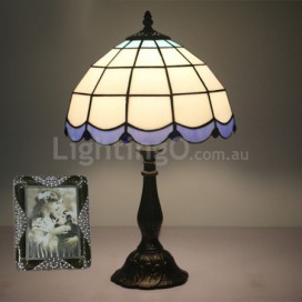 12 Inch European Stained Glass Table Lamp
