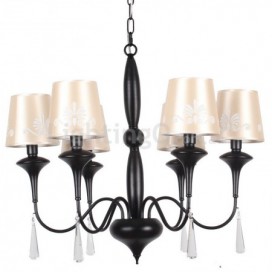 6 Light Mediterranean Style Candle Style Chandelier