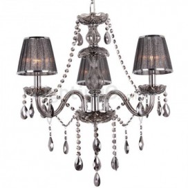 3 Light K9 Crystal Candle Style Chandelier