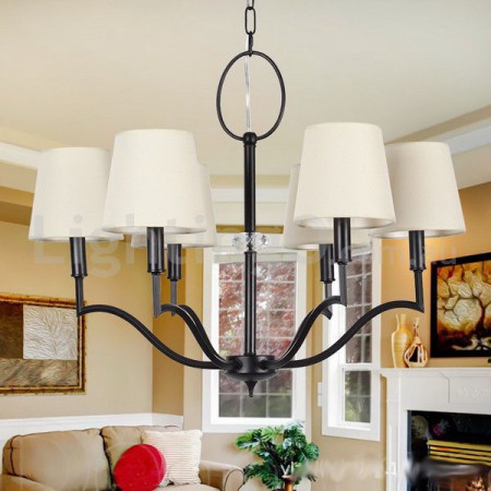 Modern shop candle chandelier