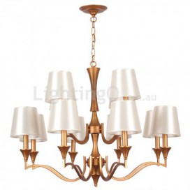 12 Light Mediterranean Style Candle Style Chandelier