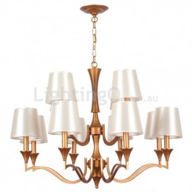 12 Light Mediterranean Style Candle Style Chandelier