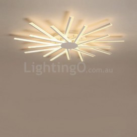 Modern Contemporary Aluminum Alloy Flush Mount Ceiling Light