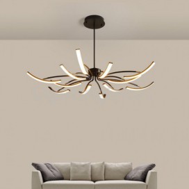 Modern Contemporary Stainless Steel Chandelier
