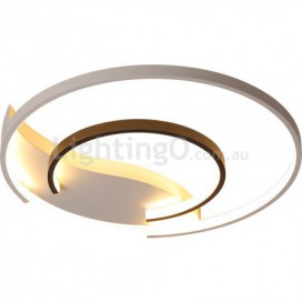 Modern Contemporary Round Aluminum Alloy Flush Mount Ceiling Light