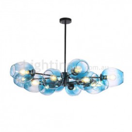 Modern Contemporary Magic Bean Glass Chandelier