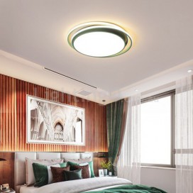 Modern Contemporary Macaron Aluminum Alloy Flush Mount Ceiling Light