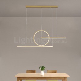 Modern Contemporary Zinc Alloy Pendant Light