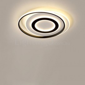 Modern Contemporary Round Aluminum Alloy Flush Mount Ceiling Light