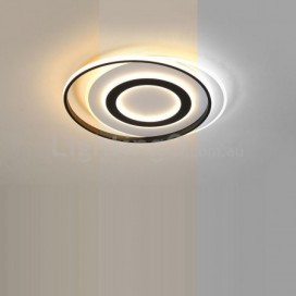 Modern Contemporary Round Aluminum Alloy Flush Mount Ceiling Light