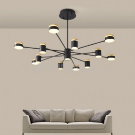 Modern Contemporary Stainless Steel Chandelier