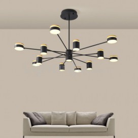 Modern Contemporary Stainless Steel Chandelier