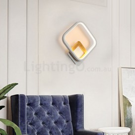 Modern Contemporary Wood Flush Mount Ceiling Light