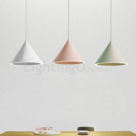 Modern Contemporary Round Stainless Steel Pendant Light