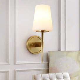 Fine Brass 1 Light Wall Sconce