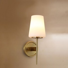 Fine Brass 1 Light Wall Sconce