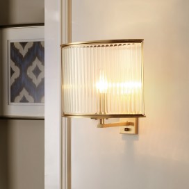 Fine Brass 1 Light Wall Sconce