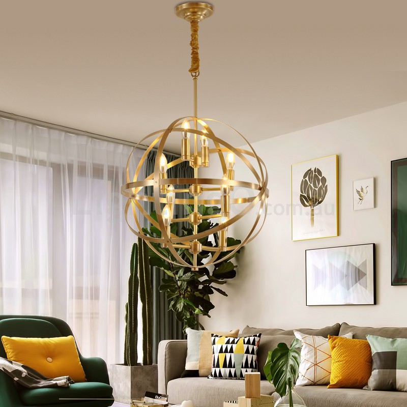Brass clearance candlestick chandelier