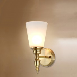 Fine Brass 1 Light Wall Sconce