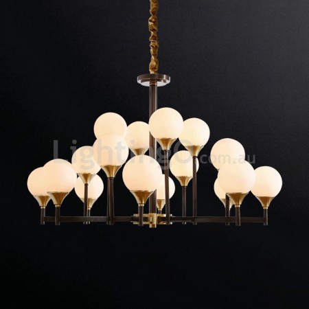 Fine Brass 16 Light Chandelier