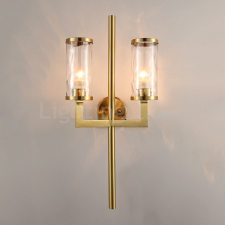 Fine Brass 2 Light Wall Sconce