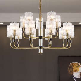 Fine Brass 15 Light Chandelier